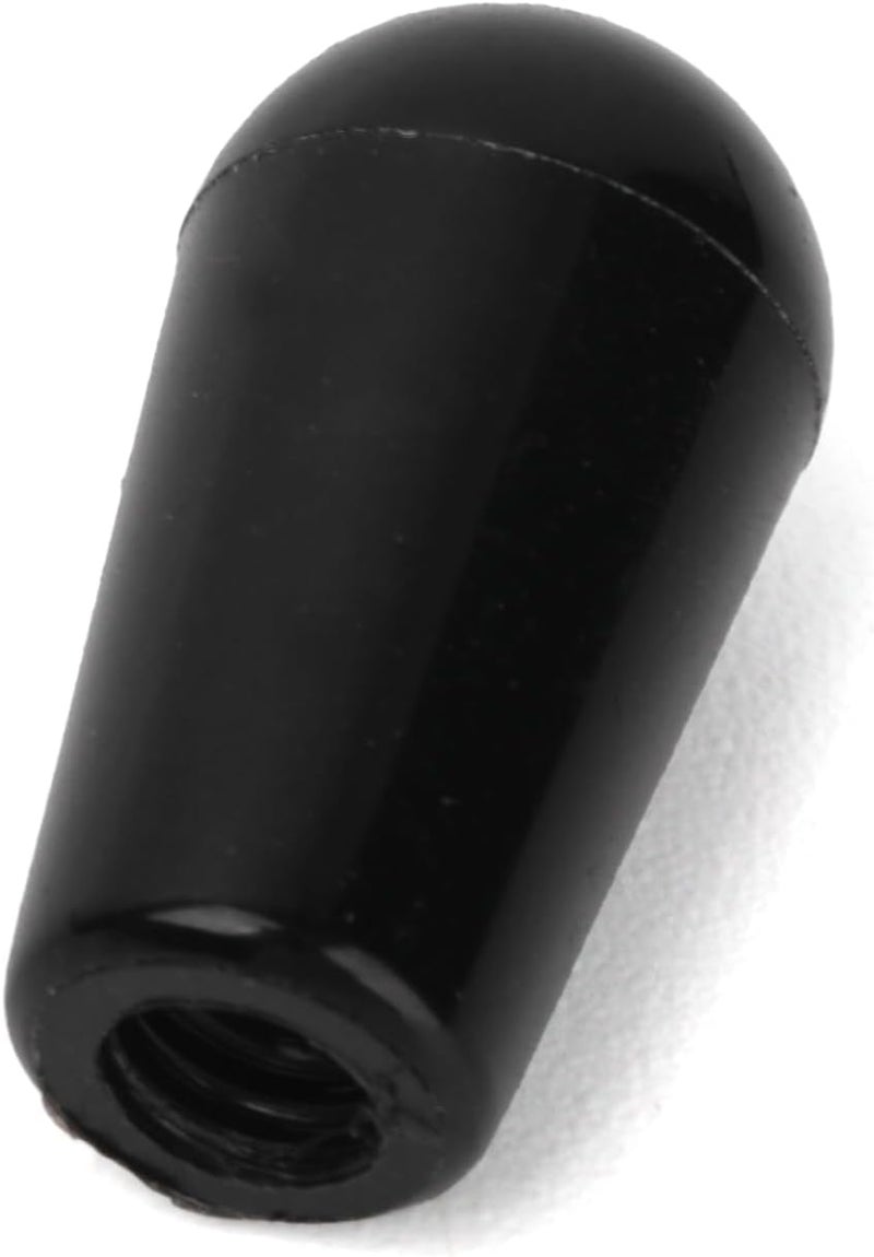 Aemrovi Plastic Guitar Toggle Switch Tips Knobs, 3-Way Pickup Selector Switch Caps for Epiphone LP Style Electric Guitar with M3.5 Metric Thread and Pick Holder (Black) - Image 4